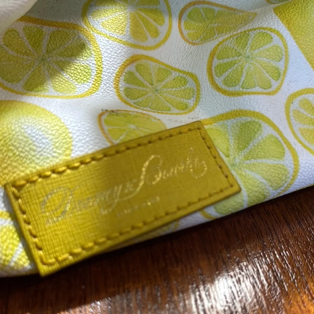 Dooney & Bourke Yellow Citrus Print Tote - Picture 2 of 4